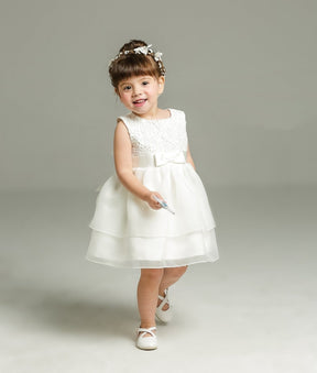 Vestido Batizado Laço | 0 - 24 Meses - Betina Baby