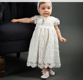 Vestido Batizado Longo | 0 - 24 Meses - Betina Baby
