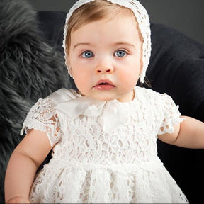 Vestido Batizado Longo | 0 - 24 Meses - Betina Baby