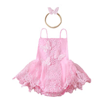 Vestido Body Bordado Borboleta + Laço | 0 - 24 Meses - Betina Baby