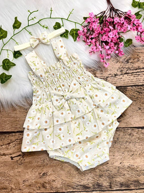 Vestido Body Margarida | 0 - 24 Meses - Betina Baby