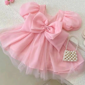 Vestido de Festa Cetim | 9M - 2 Anos - Betina Baby