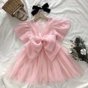 Vestido de Festa Cetim | 9M - 2 Anos - Betina Baby