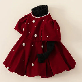 Vestido de Festa Pérolas | 24M - 4 Anos - Betina Baby
