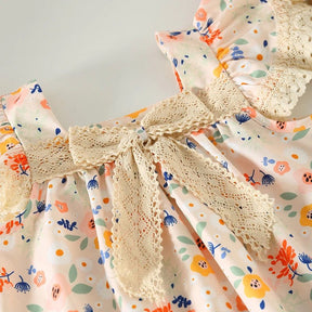 Vestido Floral Minimalista | 12M - 4 Anos - Betina Baby
