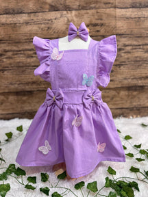 Vestido Jardim Encantado + Laço | 0 - 24 Meses - Betina Baby