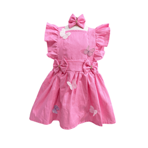 Vestido Jardim Encantado + Laço | 0 - 24 Meses - Betina Baby