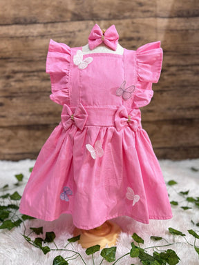 Vestido Jardim Encantado + Laço | 0 - 24 Meses - Betina Baby