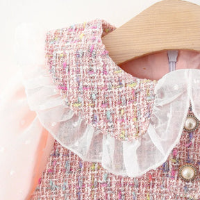 Vestido Manga Mocinha | 0 - 24 Meses - Betina Baby