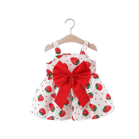 Vestido Morango | 0 - 24 Meses - Betina Baby