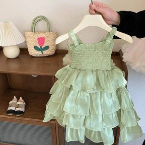 Vestido Tula Camadas Borboletas | 0 - 24 Meses - Betina Baby