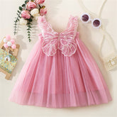 Vestido Tule Asinha Borboleta | 6 - 24 Meses - Betina Baby