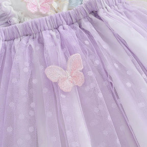 Vestido Tule Bordado | 0 - 18 Meses - Betina Baby