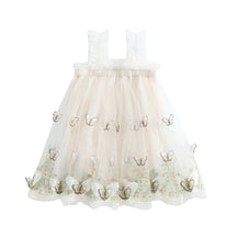 Vestido Tule Bordado Borboletas | 0 - 24 Meses - Betina Baby