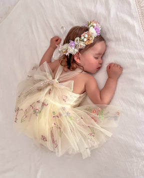 Vestido Tule Jardim Encantado | 0 - 24 Meses - Betina Baby