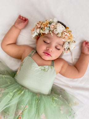 Vestido Tule Jardim Encantado | 0 - 24 Meses - Betina Baby