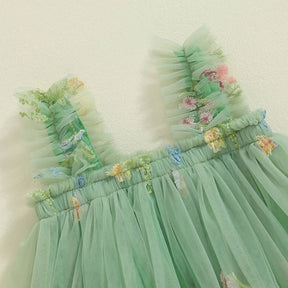 Vestido Tule Jardim Encantado | 0 - 24 Meses - Betina Baby