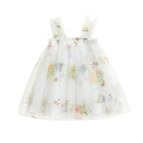 Vestido Tule Jardim Encantado | 0 - 24 Meses - Betina Baby