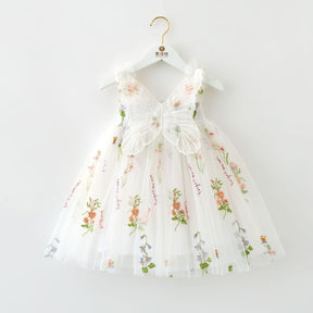 Vestido Tule Jardim Encantado Asinha | 0 - 24 Meses - Betina Baby