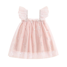 Vestido Tule Lacinhos | 6M - 4 Anos - Betina Baby