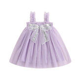 Vestido Tule Laço Lantejoulas | 6M - 4 Anos - Betina Baby