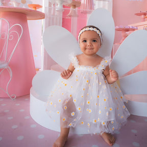 Vestido Tule Margarida Alcinha | 6M - 24 Meses - Betina Baby