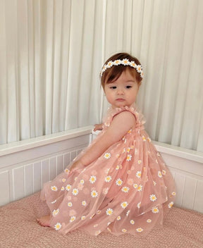 Vestido Tule Margarida Alcinha | 6M - 24 Meses - Betina Baby