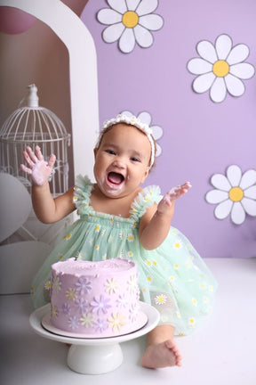 Vestido Tule Margarida Alcinha | 6M - 24 Meses - Betina Baby