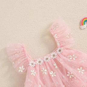 Vestido Tule Margarida Babadinhos | 6M - 4 Anos - Betina Baby