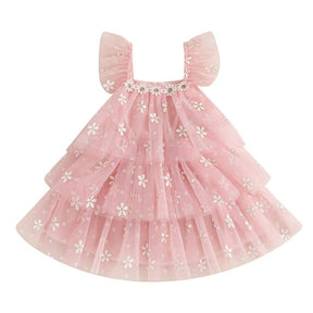 Vestido Tule Margarida Babadinhos | 6M - 4 Anos - Betina Baby