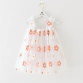 Vestido Tule Maxi Flores | 0 - 24 Meses - Betina Baby