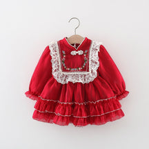 Vestido Tule Mocinha | 6 - 24 Meses - Betina Baby
