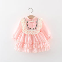 Vestido Tule Mocinha | 6 - 24 Meses - Betina Baby