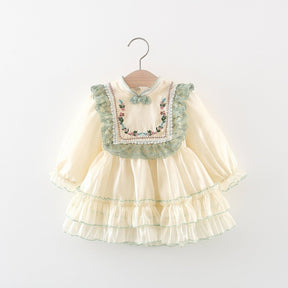 Vestido Tule Mocinha | 6 - 24 Meses - Betina Baby