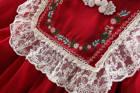 Vestido Tule Mocinha | 6 - 24 Meses - Betina Baby