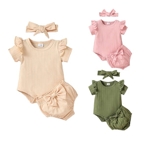 Conjunto Básico Lacinho | 0-18 Meses - Betina Baby