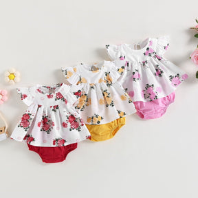 Conjunto Floral | 0-24 Meses - Betina Baby