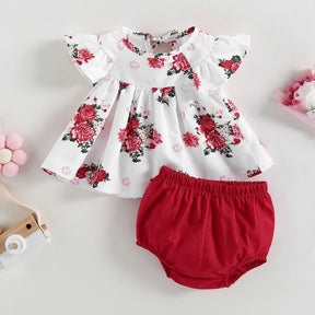 Conjunto Floral | 0-24 Meses - Betina Baby