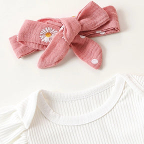 Conjunto Margarida 3Pçs | 0-24 Meses - Betina Baby
