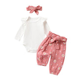 Conjunto Margarida 3Pçs | 0-24 Meses - Betina Baby