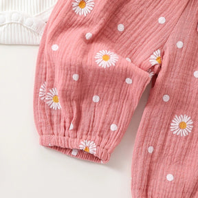 Conjunto Margarida 3Pçs | 0-24 Meses - Betina Baby