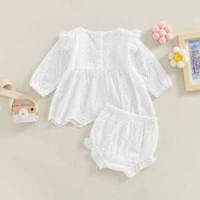 Conjunto Vestido Calcinha | 0-24 Meses - Betina Baby