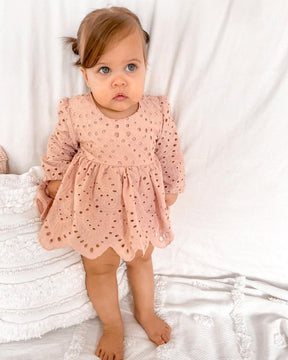 Conjunto Vestido Calcinha | 0-24 Meses - Betina Baby
