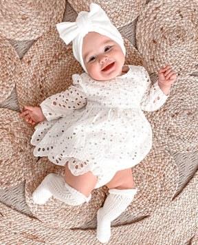 Conjunto Vestido Calcinha | 0-24 Meses - Betina Baby