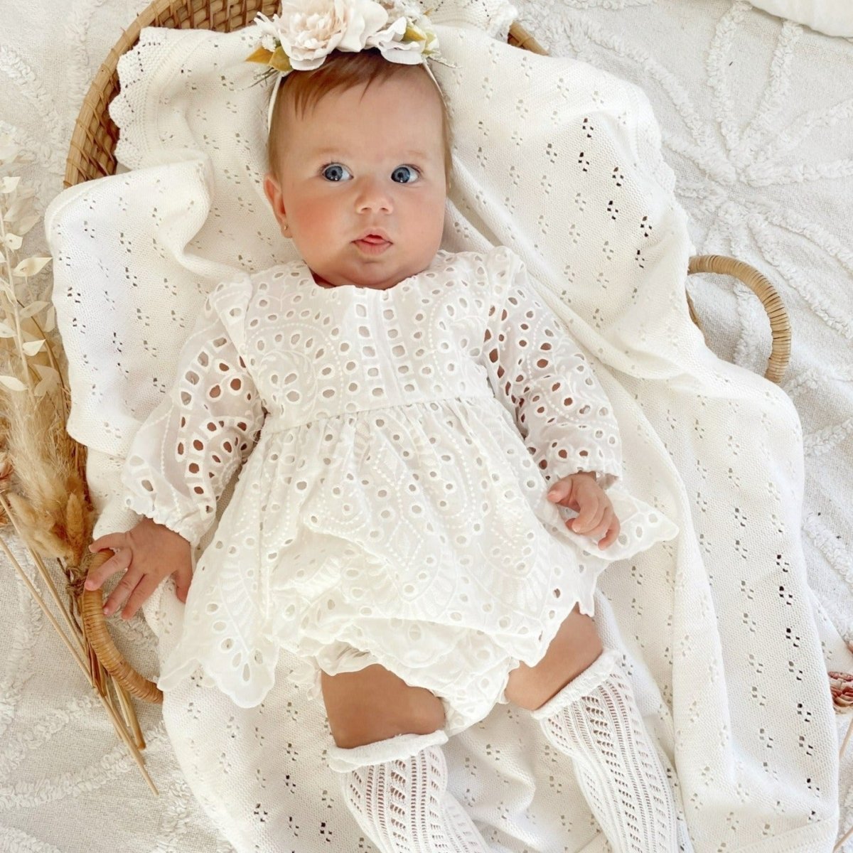 Conjunto Vestido Calcinha | 0-24 Meses - Betina Baby