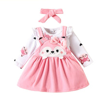 Conjunto Vestido Raposa | 0-18 Meses - Betina Baby