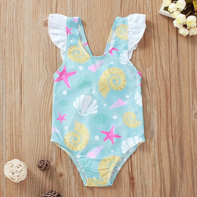 Maiô Conchas | 0-24 Meses - Betina Baby