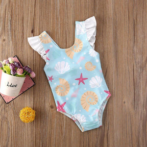 Maiô Conchas | 0-24 Meses - Betina Baby