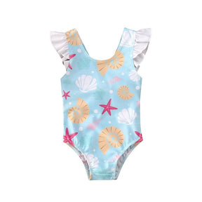 Maiô Conchas | 0-24 Meses - Betina Baby
