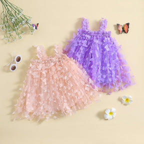 Vestido Borboletas Alcinha | 6-24 Meses - Betina Baby